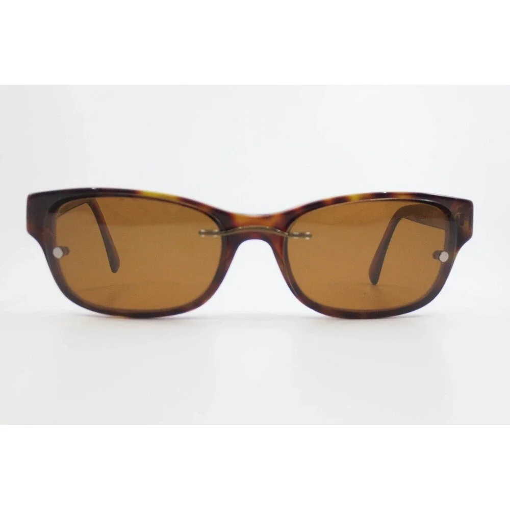 Michael Kors 3003 Tortoise Brown Rectangular Sunglasses MK Logo Women 51-18-135